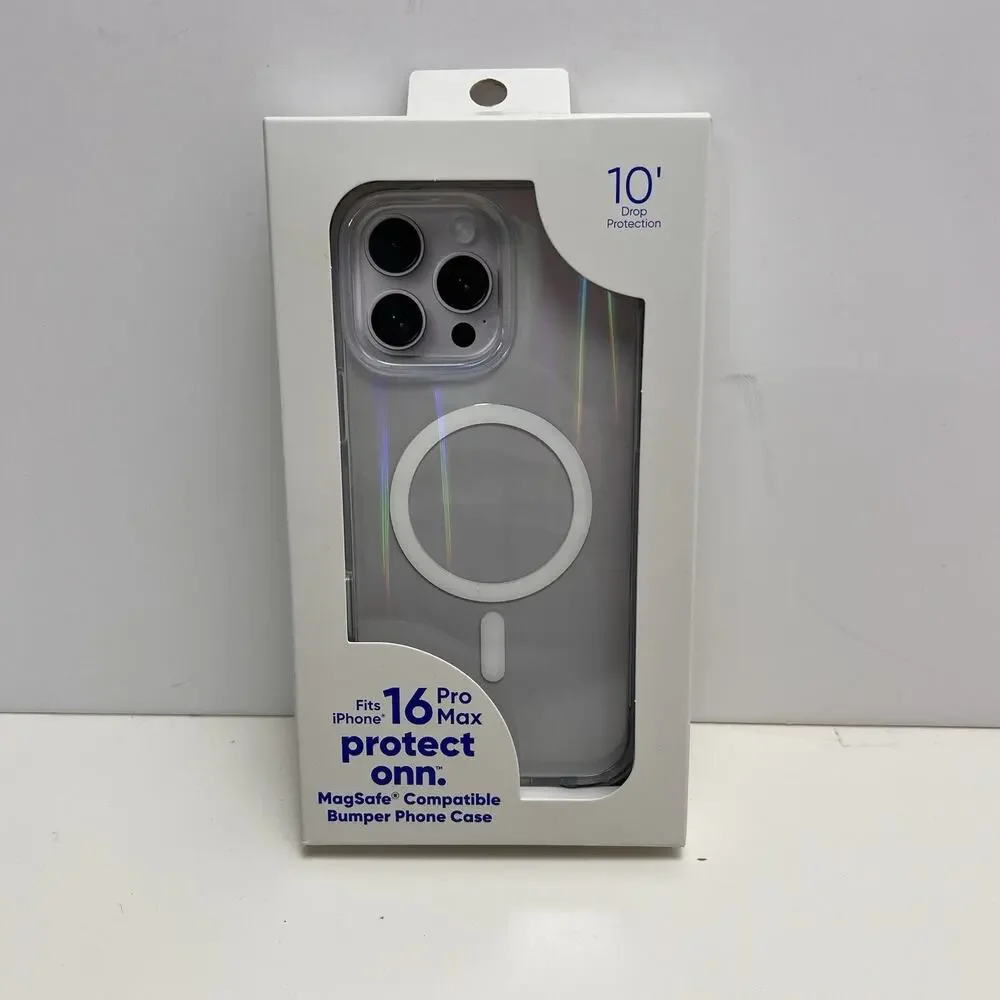 NEW-Protect Onn MagSafe Compatible Rugged Case | Fits iPhone 16 Pro Max